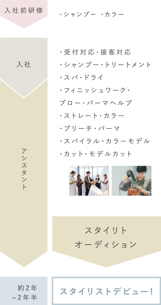 選べるカリキュラム CURRICULUM of FLOW